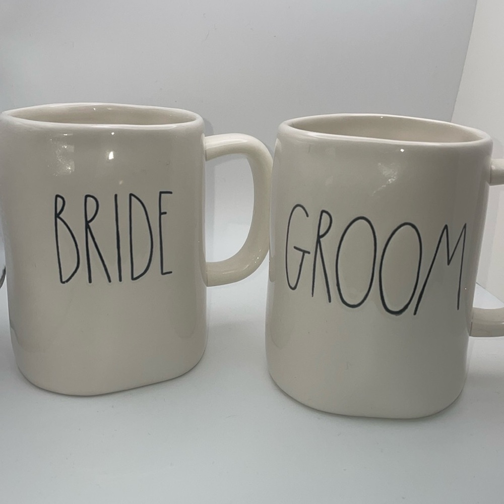 Rae Dunn - Bride and Groom - set of 2mugs
